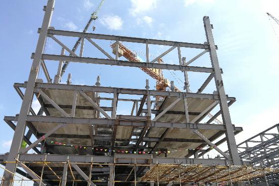 Bangunan yang dipasang ｜ Pengenalan Teknologi baru yang maju dan berkenaan bingkai keluli yang berkumpul baru Sistem Struktur Truss